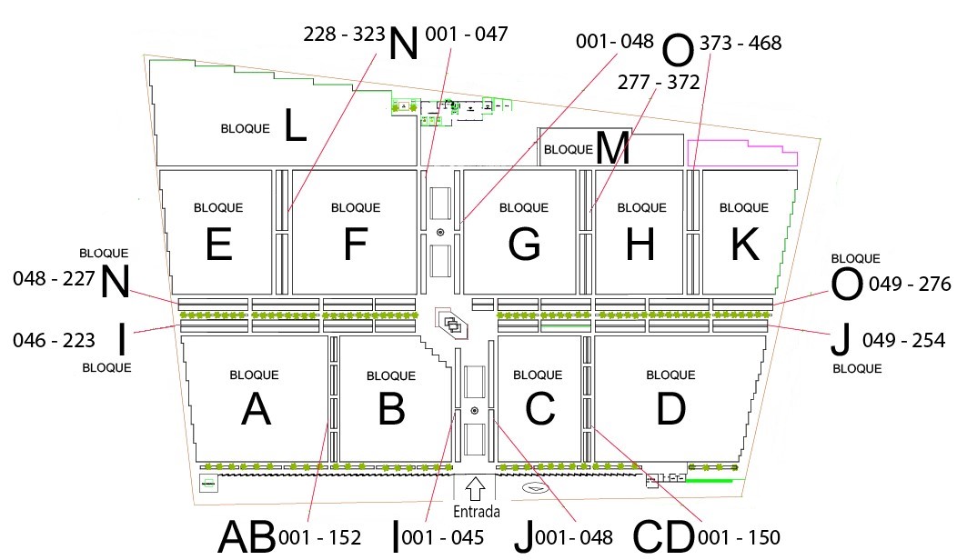 Mapa del camposanto